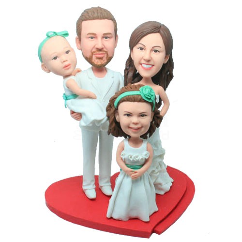 Family customized bobbleheads