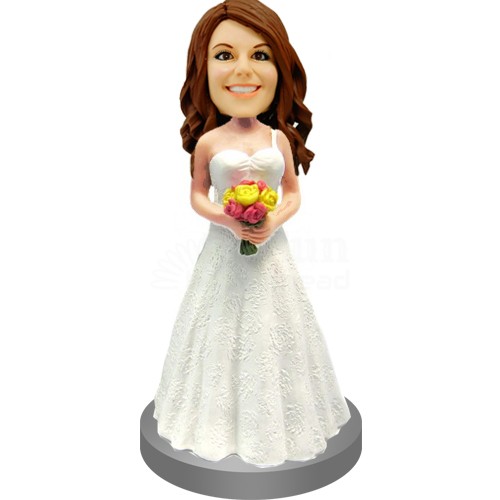 Bridesmaid Personalized Bobblehead Doll #08