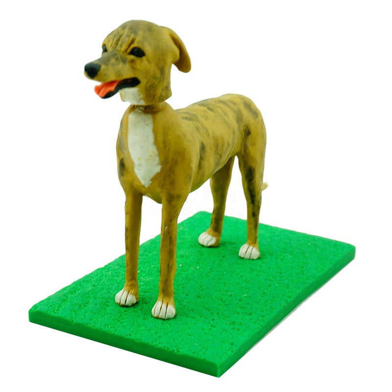 Custom bobblehead dog - Doberman Pinscher