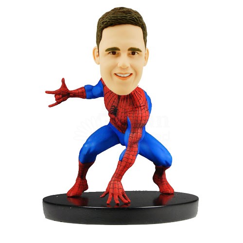 Personalized Spiderman Bobble Head