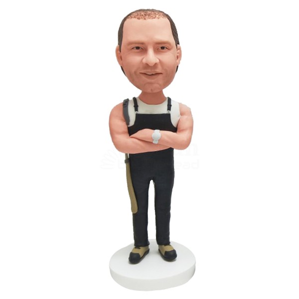 personalised engineering staff bobblehead
